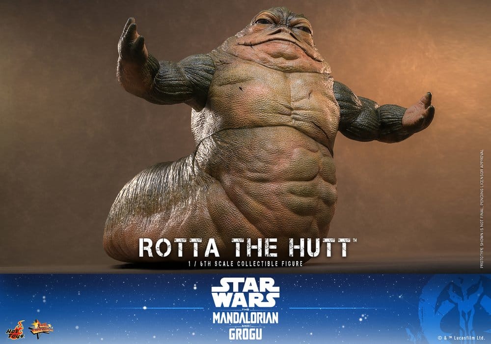Star Wars Movie Masterpiece Actionfigur 1/6 Rotta The Hutt 32 cm - Preorder - ETA: 25.08.2027