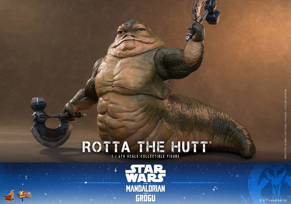 Star Wars Movie Masterpiece Actionfigur 1/6 Rotta The Hutt 32 cm - Preorder - ETA: 25.08.2027