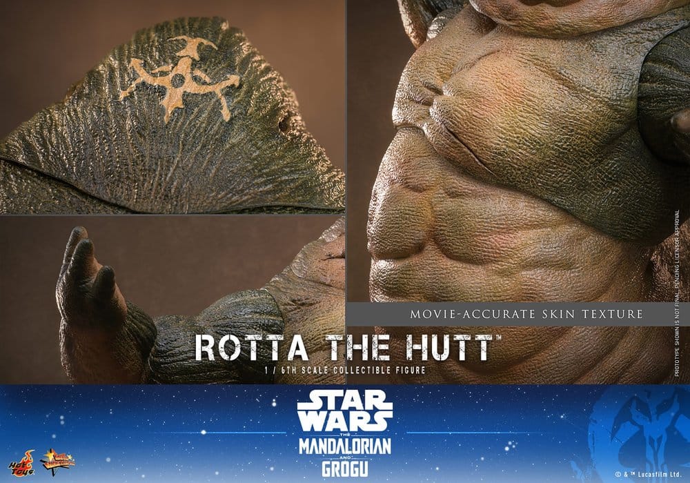 Star Wars Movie Masterpiece Actionfigur 1/6 Rotta The Hutt 32 cm - Preorder - ETA: 25.08.2027