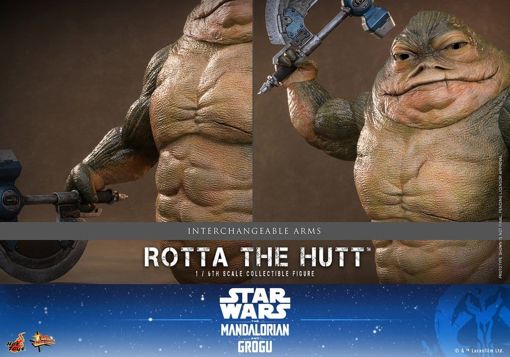 Star Wars Movie Masterpiece Actionfigur 1/6 Rotta The Hutt 32 cm - Preorder - ETA: 25.08.2027