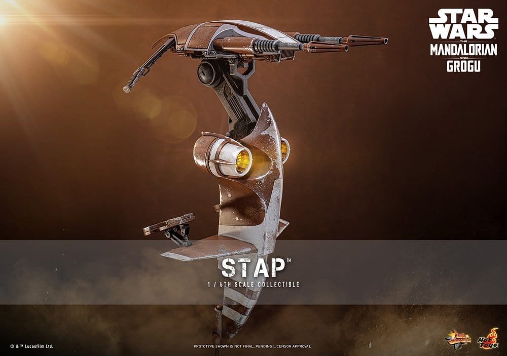 Star Wars: The Mandalorian & Grogu Movie Masterpiece Zubehör 1/6 STAP 32 cm - Preorder - ETA: 25.08.2027
