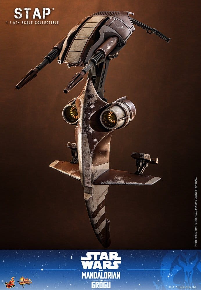 Star Wars: The Mandalorian & Grogu Movie Masterpiece Zubehör 1/6 STAP 32 cm - Preorder - ETA: 25.08.2027
