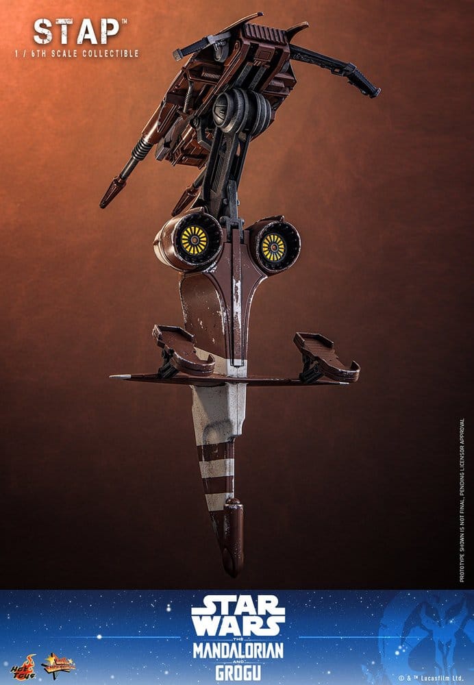 Star Wars: The Mandalorian & Grogu Movie Masterpiece Zubehör 1/6 STAP 32 cm - Preorder - ETA: 25.08.2027