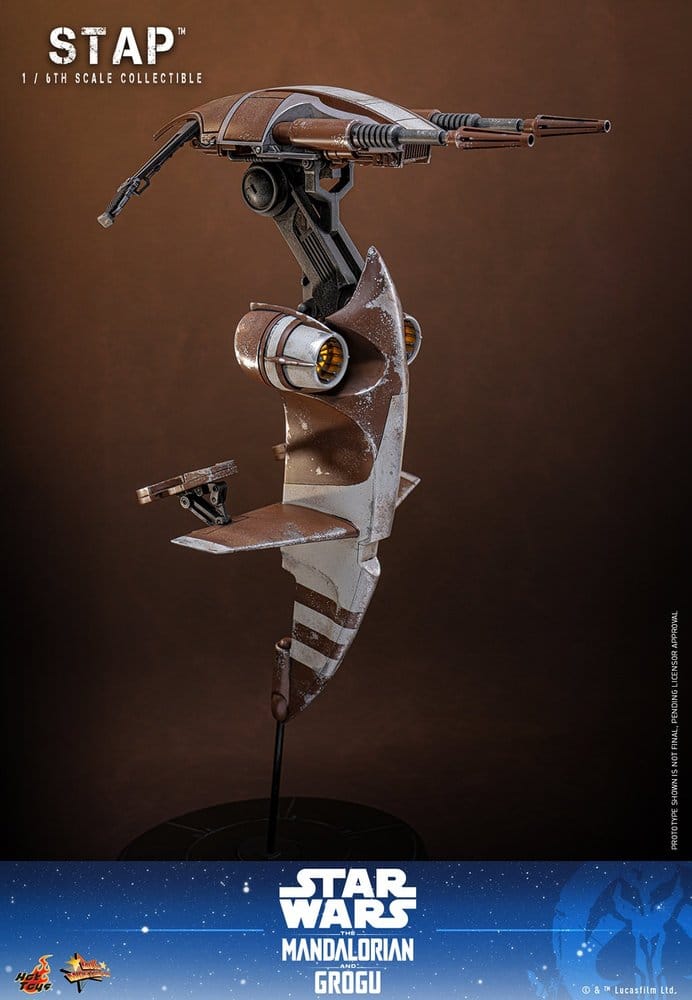 Star Wars: The Mandalorian & Grogu Movie Masterpiece Zubehör 1/6 STAP 32 cm - Preorder - ETA: 25.08.2027
