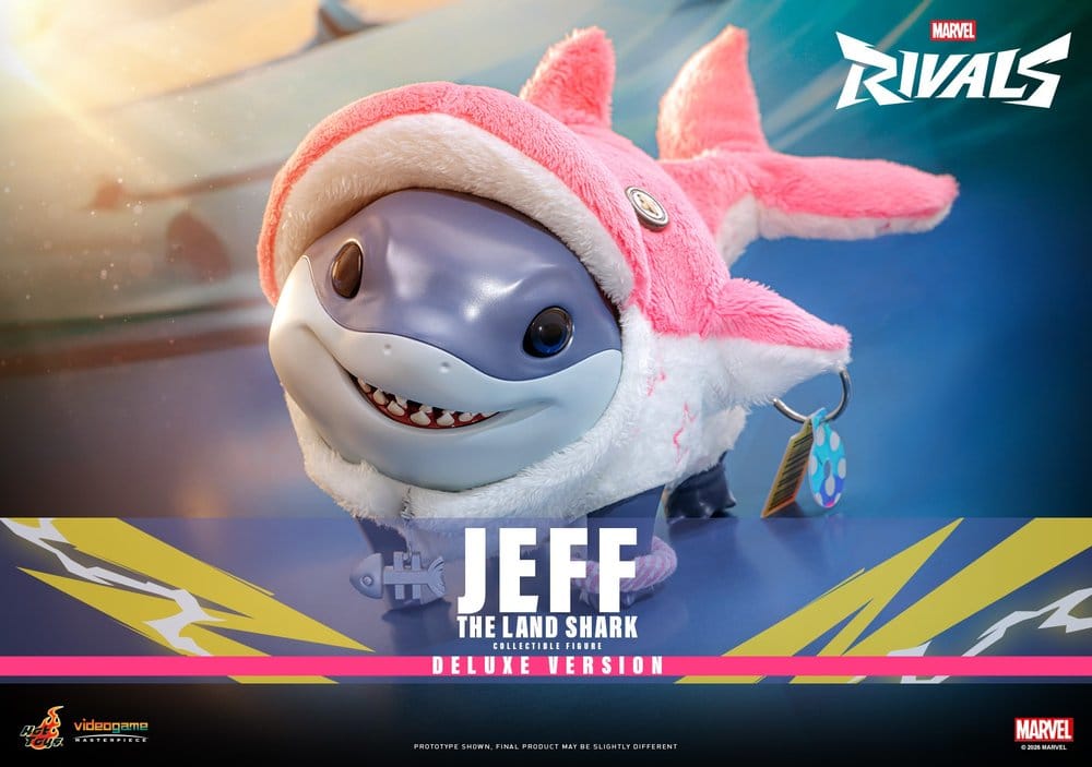 Marvel Rivals Videogame Masterpiece Series Actionfigur Jeff the Land Shark (Deluxe Version) 11 cm - Preorder - ETA: 25.02.2027