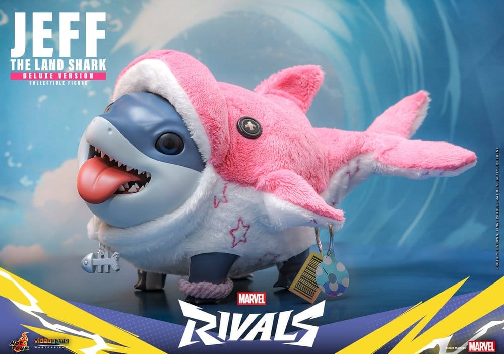 Marvel Rivals Videogame Masterpiece Series Actionfigur Jeff the Land Shark (Deluxe Version) 11 cm - Preorder - ETA: 25.02.2027