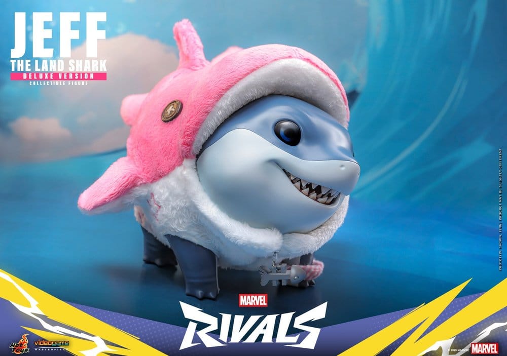 Marvel Rivals Videogame Masterpiece Series Actionfigur Jeff the Land Shark (Deluxe Version) 11 cm - Preorder - ETA: 25.02.2027