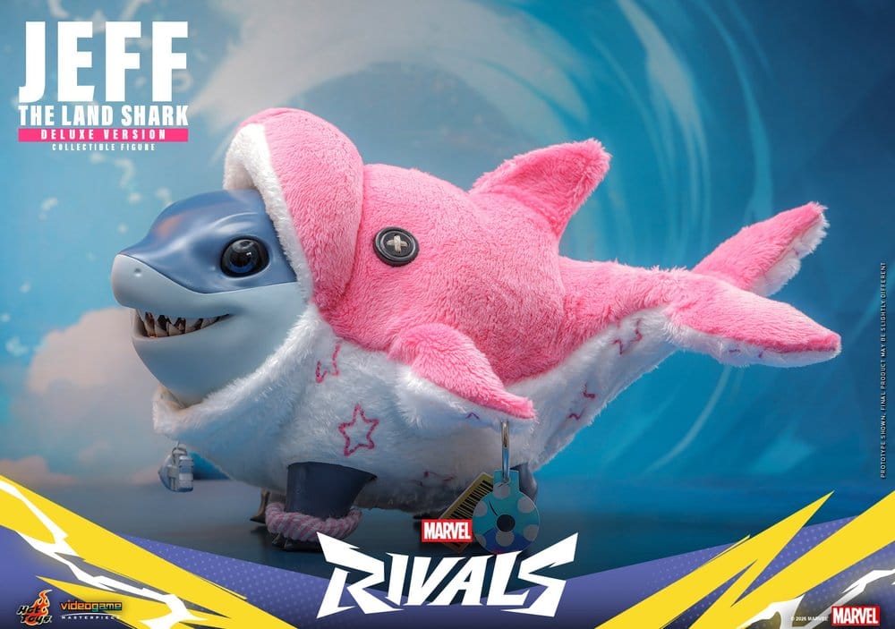 Marvel Rivals Videogame Masterpiece Series Actionfigur Jeff the Land Shark (Deluxe Version) 11 cm - Preorder - ETA: 25.02.2027