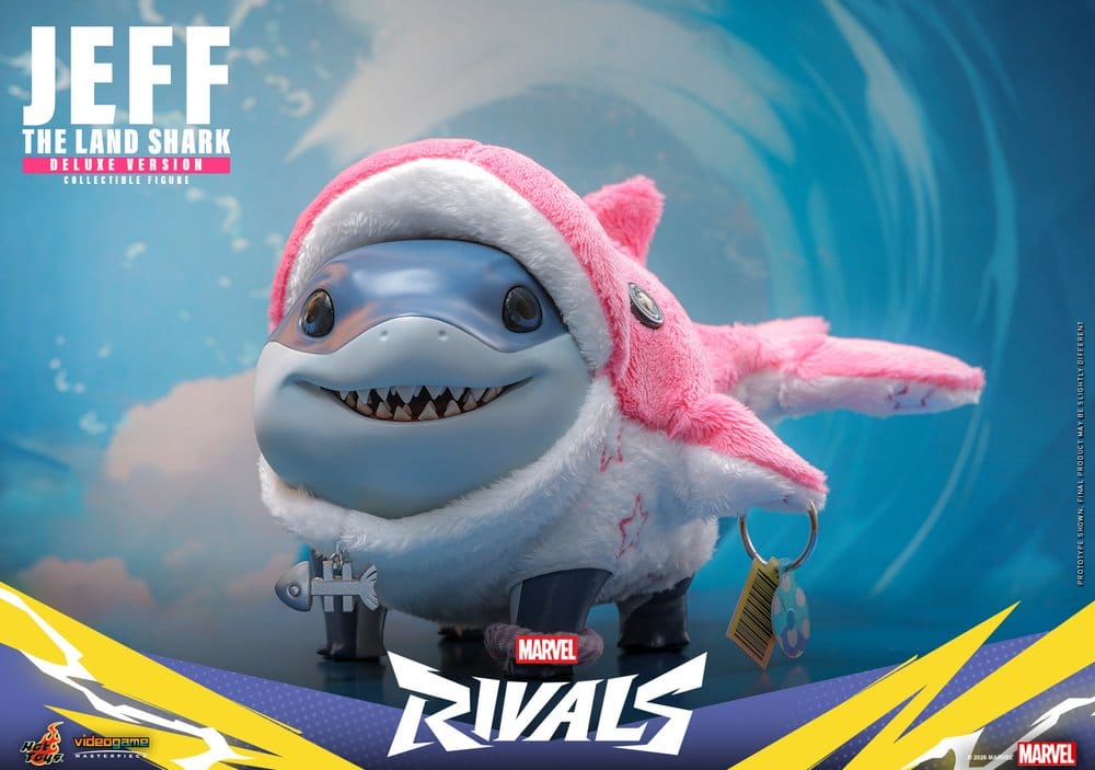 Marvel Rivals Videogame Masterpiece Series Actionfigur Jeff the Land Shark (Deluxe Version) 11 cm - Preorder - ETA: 25.02.2027