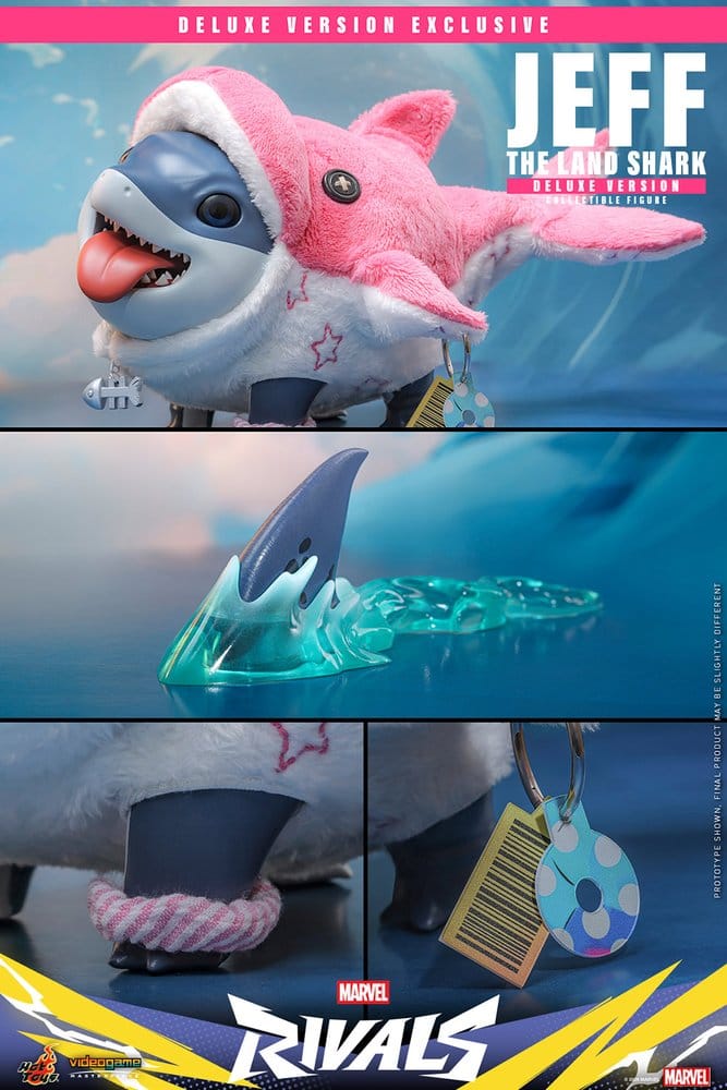 Marvel Rivals Videogame Masterpiece Series Actionfigur Jeff the Land Shark (Deluxe Version) 11 cm - Preorder - ETA: 25.02.2027
