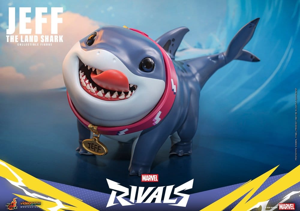 Marvel Rivals Videogame Masterpiece Series Actionfigur Jeff the Land Shark 11 cm - Preorder - ETA: 25.02.2027