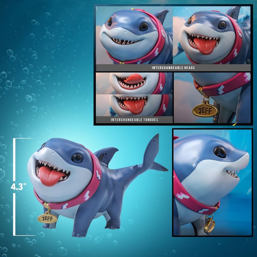 Marvel Rivals Videogame Masterpiece Series Actionfigur Jeff the Land Shark 11 cm - Preorder - ETA: 25.02.2027