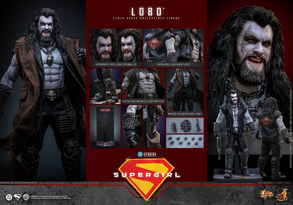 DC Comics Movie Masterpiece Actionfigur 1/6 Lobo 33 cm - Preorder - ETA: 25.08.2027
