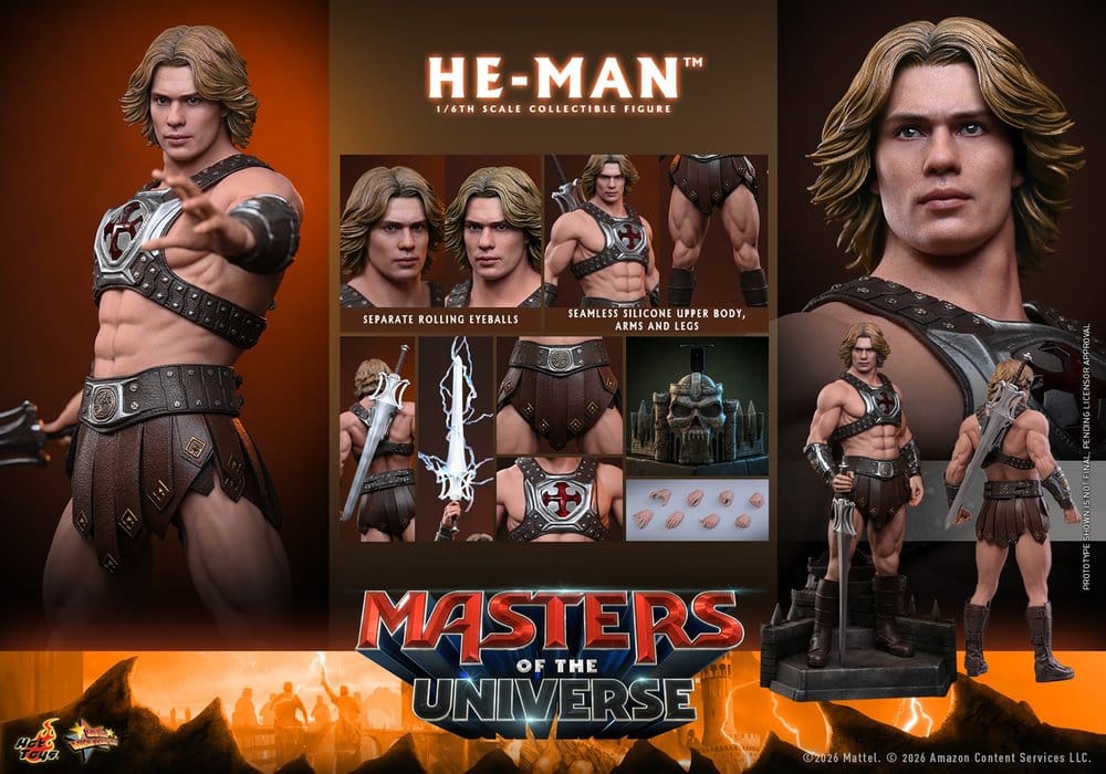 Masters of the Universe Movie Masterpiece Actionfigur 1/6 He-Man 31 cm - Preorder - ETA: 25.08.2027