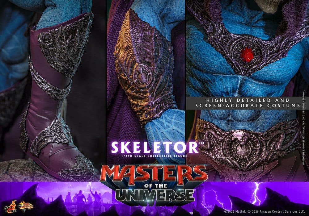 Masters of the Universe Movie Masterpiece Actionfigur 1/6 Skeletor 31 cm - Preorder - ETA: 25.08.2027