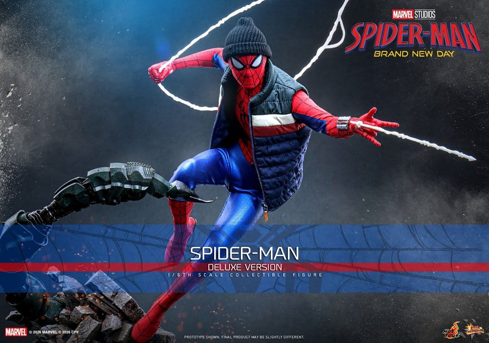 Marvel Spider-Man: Brand New Day Actionfigur 1/6 Spider-Man (Deluxe Version) 29 cm - Preorder - ETA: 25.08.2027