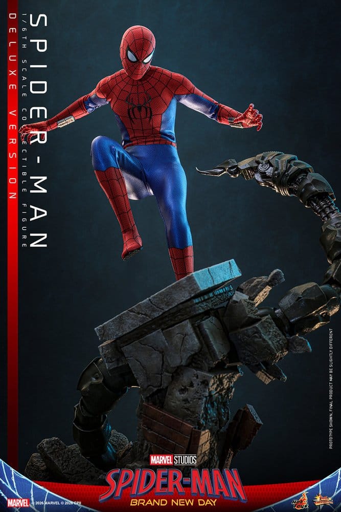 Marvel Spider-Man: Brand New Day Actionfigur 1/6 Spider-Man (Deluxe Version) 29 cm - Preorder - ETA: 25.08.2027