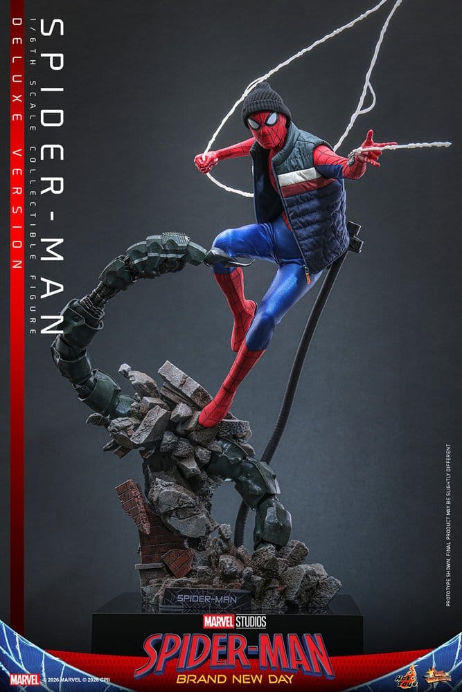 Marvel Spider-Man: Brand New Day Actionfigur 1/6 Spider-Man (Deluxe Version) 29 cm - Preorder - ETA: 25.08.2027