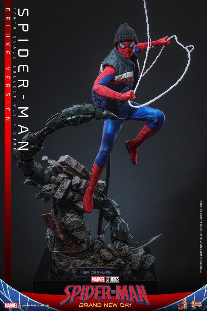 Marvel Spider-Man: Brand New Day Actionfigur 1/6 Spider-Man (Deluxe Version) 29 cm - Preorder - ETA: 25.08.2027