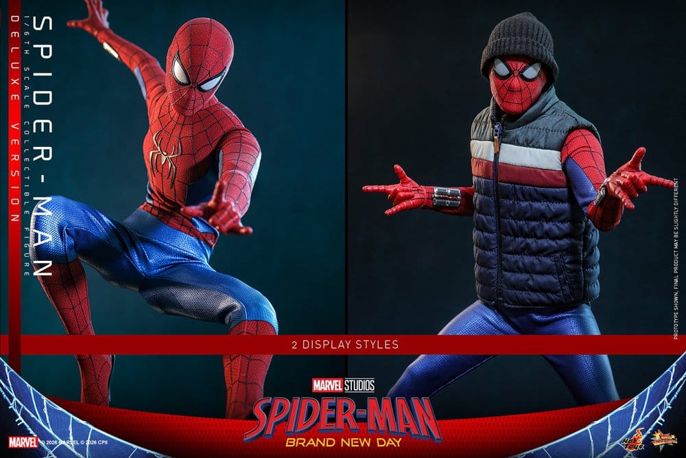 Marvel Spider-Man: Brand New Day Actionfigur 1/6 Spider-Man (Deluxe Version) 29 cm - Preorder - ETA: 25.08.2027