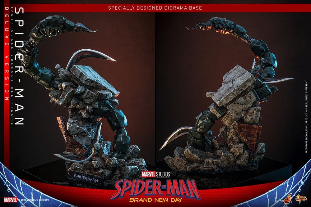 Marvel Spider-Man: Brand New Day Actionfigur 1/6 Spider-Man (Deluxe Version) 29 cm - Preorder - ETA: 25.08.2027