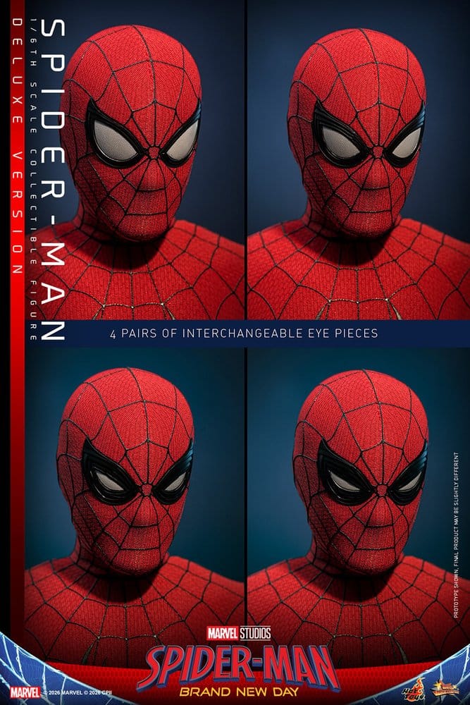 Marvel Spider-Man: Brand New Day Actionfigur 1/6 Spider-Man (Deluxe Version) 29 cm - Preorder - ETA: 25.08.2027