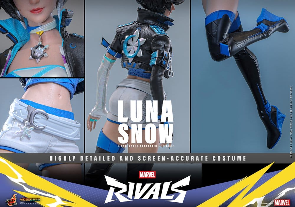 Marvel Rivals Videogame Masterpiece Actionfigur 1/6 Luna Snow 28 cm - Preorder - ETA: 25.11.2027