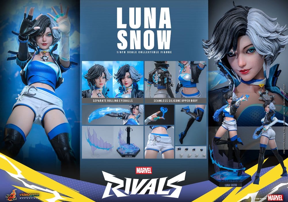 Marvel Rivals Videogame Masterpiece Actionfigur 1/6 Luna Snow 28 cm - Preorder - ETA: 25.11.2027