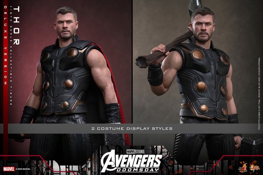 Avengers: Doomsday Movie Masterpiece Actionfigur 1/6 Thor (Deluxe Version) 32 cm - Preorder - ETA: 25.11.2027
