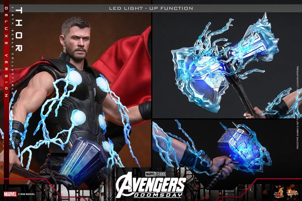 Avengers: Doomsday Movie Masterpiece Actionfigur 1/6 Thor (Deluxe Version) 32 cm - Preorder - ETA: 25.11.2027