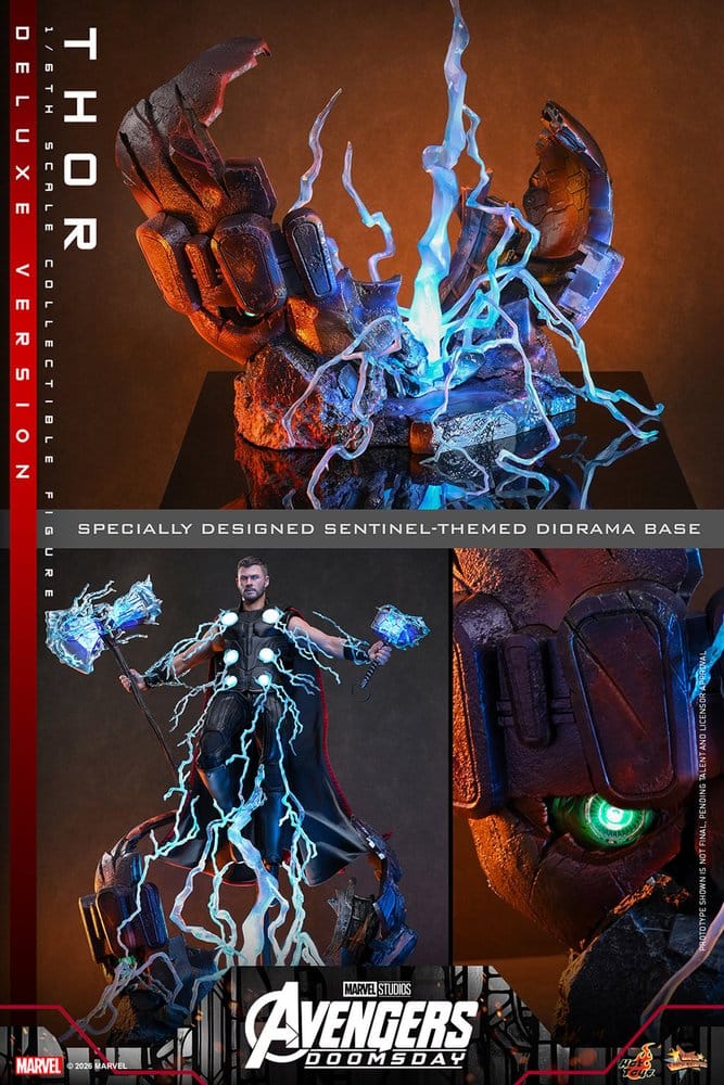 Avengers: Doomsday Movie Masterpiece Actionfigur 1/6 Thor (Deluxe Version) 32 cm - Preorder - ETA: 25.11.2027