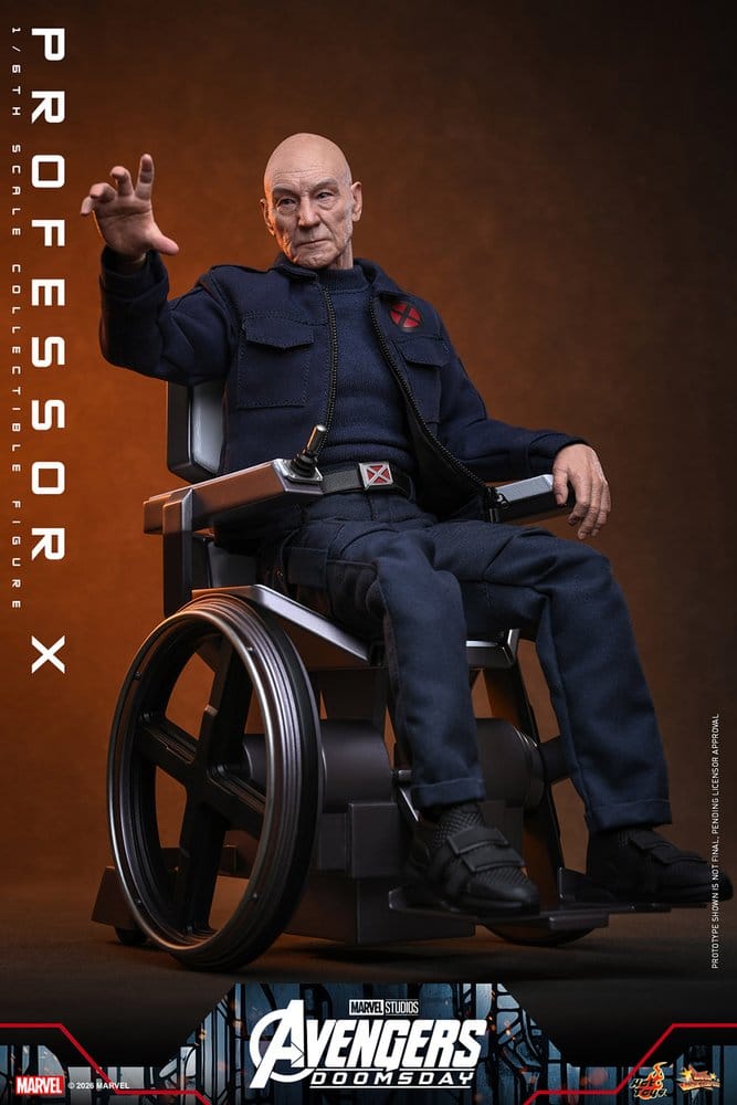 Marvel X-Men Actionfigur 1/6 Professor X 25 cm - Preorder - ETA: 25.11.2027