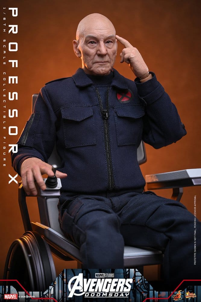 Marvel X-Men Actionfigur 1/6 Professor X 25 cm - Preorder - ETA: 25.11.2027