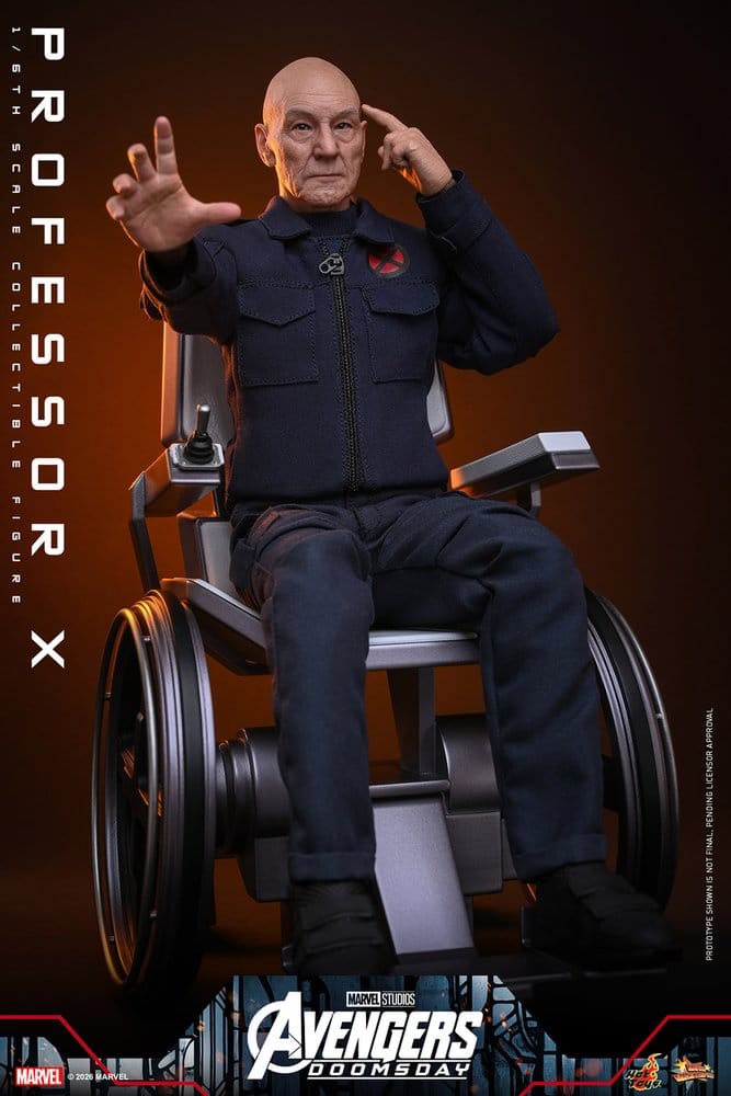 Marvel X-Men Actionfigur 1/6 Professor X 25 cm - Preorder - ETA: 25.11.2027