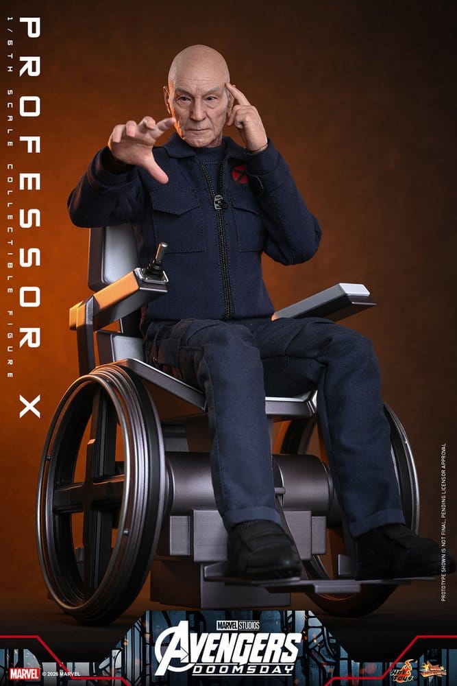 Marvel X-Men Actionfigur 1/6 Professor X 25 cm - Preorder - ETA: 25.11.2027