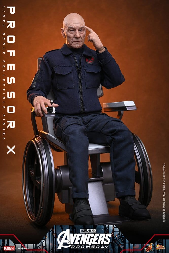 Marvel X-Men Actionfigur 1/6 Professor X 25 cm - Preorder - ETA: 25.11.2027