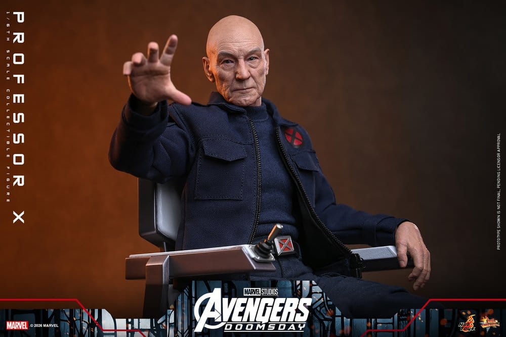 Marvel X-Men Actionfigur 1/6 Professor X 25 cm - Preorder - ETA: 25.11.2027