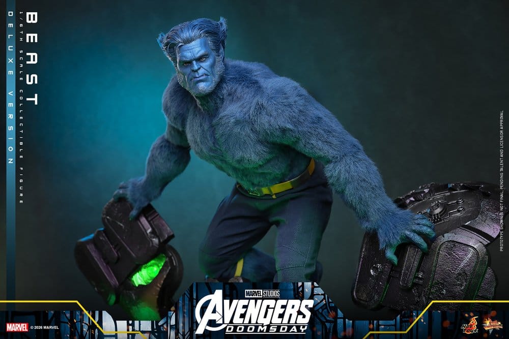 Marvel X-Men Movie Masterpiece Actionfigur 1/6 Beast (Deluxe Version) 33 cm - Preorder - ETA: 25.11.2027