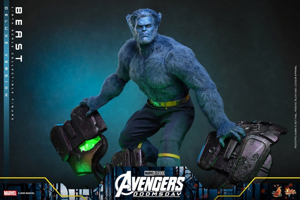 Marvel X-Men Movie Masterpiece Actionfigur 1/6 Beast (Deluxe Version) 33 cm - Preorder - ETA: 25.11.2027