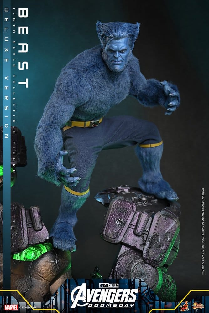 Marvel X-Men Movie Masterpiece Actionfigur 1/6 Beast (Deluxe Version) 33 cm - Preorder - ETA: 25.11.2027