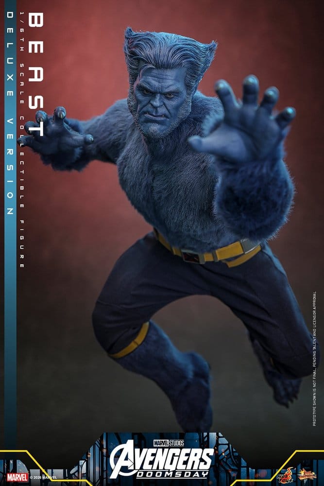 Marvel X-Men Movie Masterpiece Actionfigur 1/6 Beast (Deluxe Version) 33 cm - Preorder - ETA: 25.11.2027