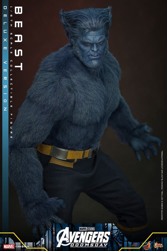 Marvel X-Men Movie Masterpiece Actionfigur 1/6 Beast (Deluxe Version) 33 cm - Preorder - ETA: 25.11.2027