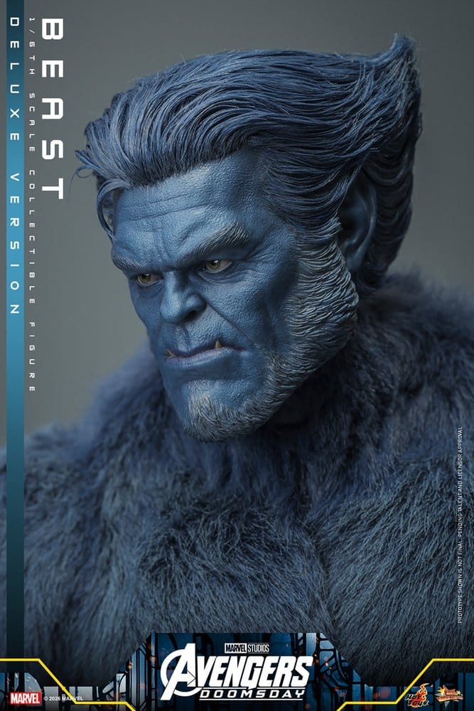 Marvel X-Men Movie Masterpiece Actionfigur 1/6 Beast (Deluxe Version) 33 cm - Preorder - ETA: 25.11.2027