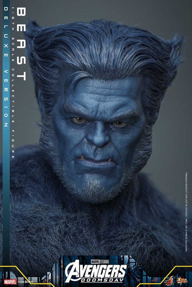 Marvel X-Men Movie Masterpiece Actionfigur 1/6 Beast (Deluxe Version) 33 cm - Preorder - ETA: 25.11.2027