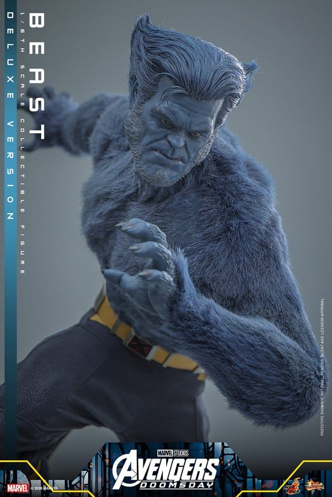 Marvel X-Men Movie Masterpiece Actionfigur 1/6 Beast (Deluxe Version) 33 cm - Preorder - ETA: 25.11.2027