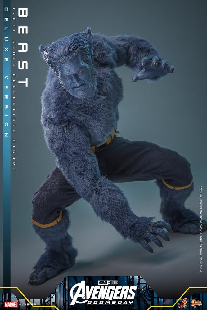Marvel X-Men Movie Masterpiece Actionfigur 1/6 Beast (Deluxe Version) 33 cm - Preorder - ETA: 25.11.2027