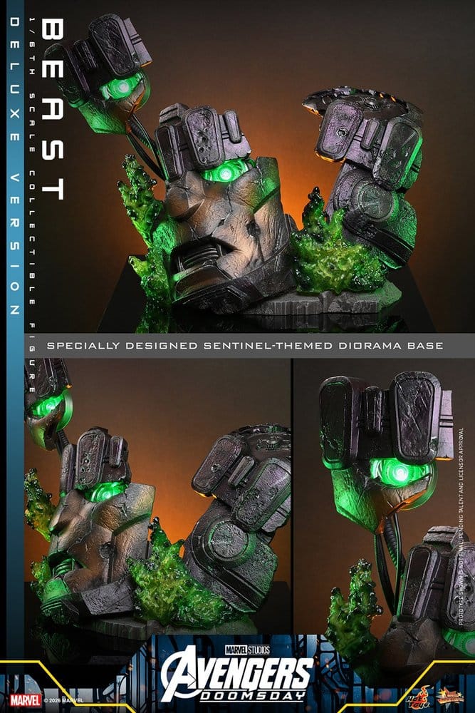 Marvel X-Men Movie Masterpiece Actionfigur 1/6 Beast (Deluxe Version) 33 cm - Preorder - ETA: 25.11.2027