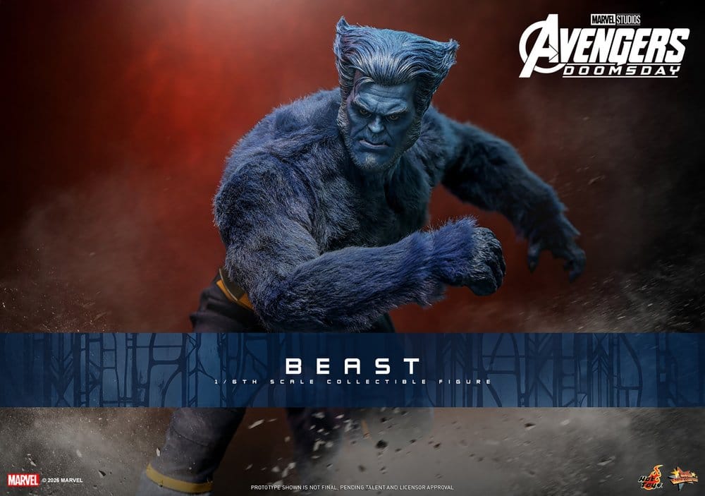 Marvel X-Men Movie Masterpiece Actionfigur 1/6 Beast (Collector Edition) 33 cm - Preorder - ETA: 25.11.2027