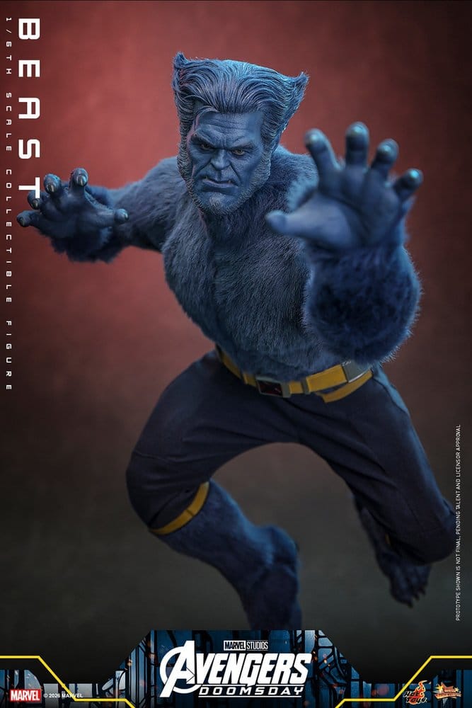 Marvel X-Men Movie Masterpiece Actionfigur 1/6 Beast (Collector Edition) 33 cm - Preorder - ETA: 25.11.2027