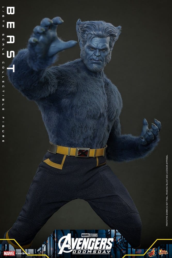 Marvel X-Men Movie Masterpiece Actionfigur 1/6 Beast (Collector Edition) 33 cm - Preorder - ETA: 25.11.2027